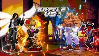 [ KOF MUGEN ] Beatrice & Master WF Kyo [ Vs ] Bousou Alex & Satanic Choi [ REQUEST ]