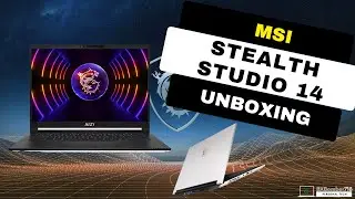 MSI Stealth Studio 14 unboxing | #MSI #Gaming #Laptop