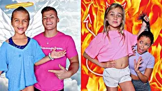 ANGEL vs DEMON KIDS! *CHALLENGE*