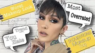 YOU ARE OVERHYPED, MY FRIEND // 21 Questions Makeup Tag