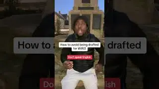 How to avoid being drafted for WW3