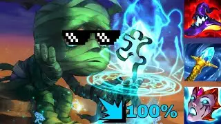 FULL AP AMUMU SOLO KILL BARON - WILD RIFT
