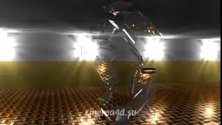 Пример разрушения объектов в Cinema 4D