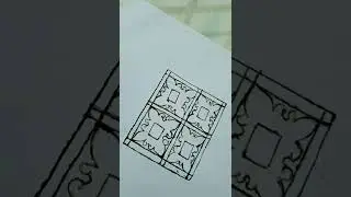 intricate grid🔥 henna tutorial 