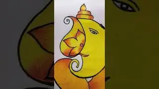 Ganesh ji Drawing #trending #indvseng5thtest #shorts