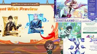 ✅OFFICIAL!! REEDEEM CODES 300 PRIMOGEMS & 5.2 BANNERS + 2 WELKIN MOON - Genshin Impact | Grave Arrow