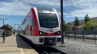 First Day of Electric Caltrain EMUs