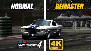 MOD de TEXTURAS HD para GRAN TURISMO 4 | REMASTER REAL | PCSX2 4K60