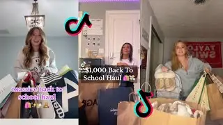 Back To School Haul - TikTok Compilation