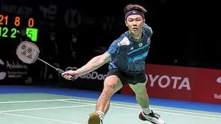 LZJ Awesome TrickShot with BackHand Smash _ LEE Zii Jia Vs Anders ANTONSEN _ LEE Zii Jia Fan 2