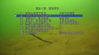 20,01,23 Настройка OSD меню на водоеме