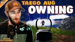 AUG Owning on Taego ft. Reid, Quest, & HollywoodBob - chocoTaco PUBG Squads Gameplay