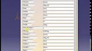 CATIA - Added properties