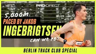 SUB 15 5K ATTEMPT | Paced by Jakob Ingebrigtsen! Berlin Track Club Special