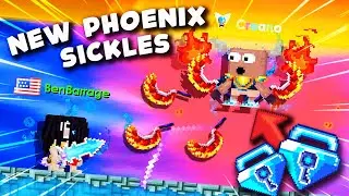 NEW PHOENIX SICKLES REVIEW with @BenBarrage (SUMMERFEST GACHA 2023) | Growtopia