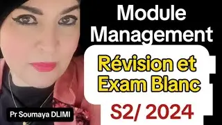 Révision et préparation Examen Module Management Fondamental S2 tous les ensembles