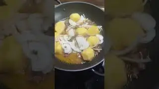 бешбармак с картошкой, быстро