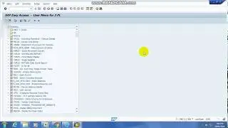 SAP T-CODE Find |  