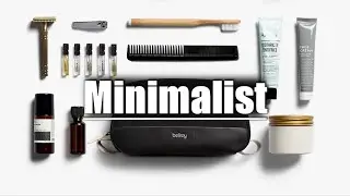 ONE BAG Toiletries | Travel | Minimalist Packing List