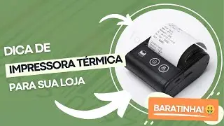 Dica de impressora barata para sua loja / negócio 🤑