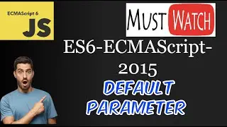 default parameter es6  in hindi | default parameter es6 