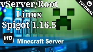 Minecraft 1.16.5 Spigot Server erstellen unter Linux [Tutorial][Deutsch]