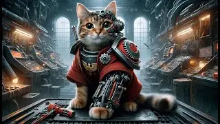 ADEPTUS MECHANICUS but CAT. Song about Warhammer 40k