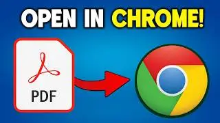 How to make pdf files open in google chrome by default (windows)