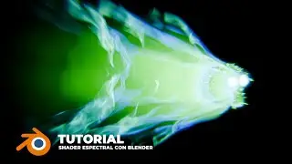 CREA UN SHADER ESPECTRAL EN BLENDER | VFX | BLENDER