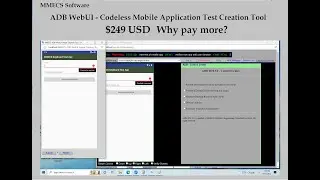 Low Cost Mobile App Codeless Test Creation
