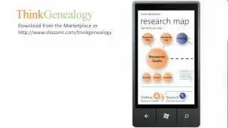 How to use the Think Genealogy app for Windows Phone