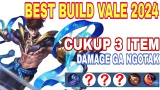 BUILD DAMAGE VALE PALING SAKIT - BEST BUILD VALE 2024 - MOBILE LEGENDS BANG BANG