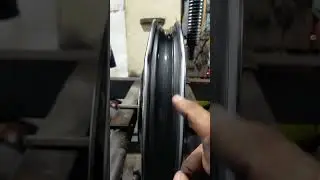 velg nabrak lobang