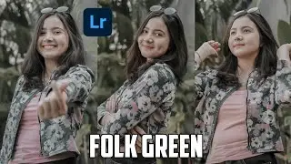 Lightroom Tutorial Folk Green | Lightroom Mobile Preset | Lightroom Tutorial