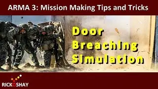 Explosive Door breaching simulation - Arma3