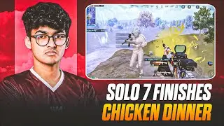 Solo 7 Finishes WWCD | Intense Endzone Fight 🔥💥