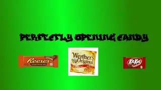 TRYING TO UNWRAP CANDY PERFECTLY!?!?
