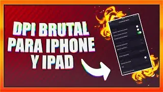 EL BRUTAL DPI SECRETO IPHONE Y IPAD FREE FIRE TIPO MACRO