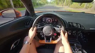 Supercharged 2020 Audi R8 POV Test Drive