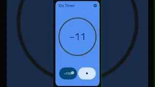 Android Google clock ver 7.6 Timer out screen in clock 7.6 Timer out tone 