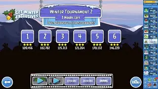 Angry Birds Refresh: Winter Tournament 2 (Powerups)