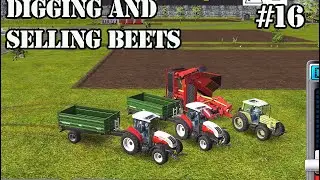 FS 16. Timelapse # 16. Digging and selling sugar beets.