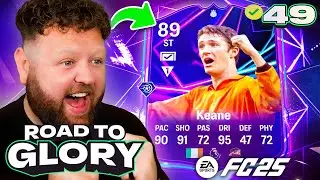 I JUST HAD TO UNLOCK SPECIAL HERO KEANE!!! FC25 ROAD TO GLORY #49