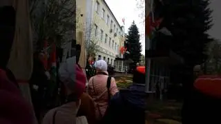 Открытие бюста Маршала Жукова Г.К. в Наро-Фоминске 09.05.2017