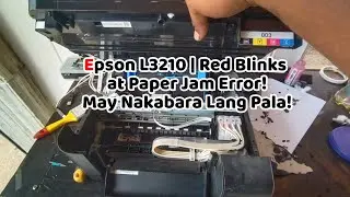 Epson L3210 | Hindi Makakain Ng Papel | Jam Error | May Nakabara Lang Pala! | Tech Tips