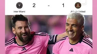 @intermiamicf vs @AtlantaUnited 2 a 1 #highlights Así lo viví, hasta con transmisión en vivo