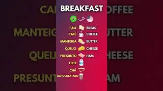 Café da Manhã Em Inglês | Aula de Inglês Para Iniciantes ⭐
