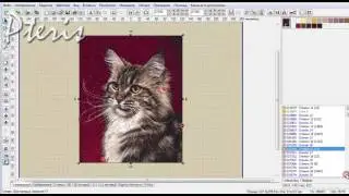 Обработка дизайна в программе Embird