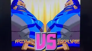 X-Men Vs. Street Fighter (Ex Edition) Apocalypse vs Apocalypse