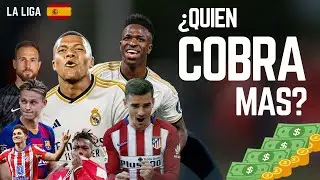 Estos son los 10 JUGADORES MEJOR PAGADOS de LA LIGA